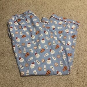 Men’s Christmas Pajama Pants - Milk and Cookies